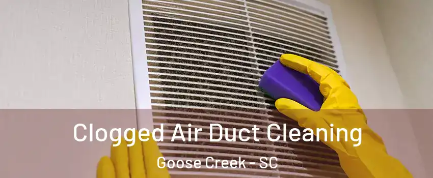  Clogged Air Duct Cleaning Goose Creek - SC