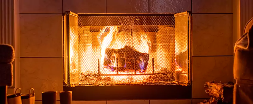 Mendota Hearth Landscape Fireplace Installation in Goose Creek, South Carolina