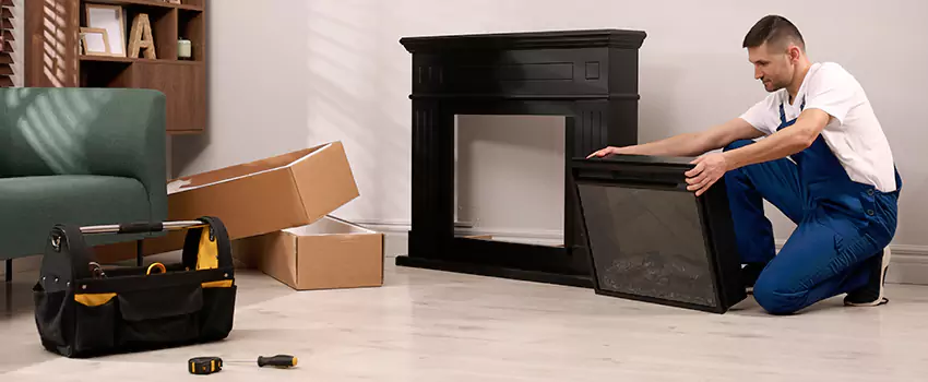 Old Rusted Metal Fireplace Repair And Replacement in Goose Creek, SC